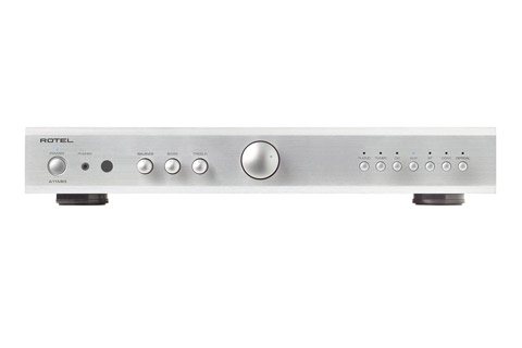 Rotel A11 MKII integrated amplifier, alu silver