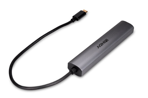 USB-C multiport adapter (USB-C han til Ethernet, USB-C, USB-A)