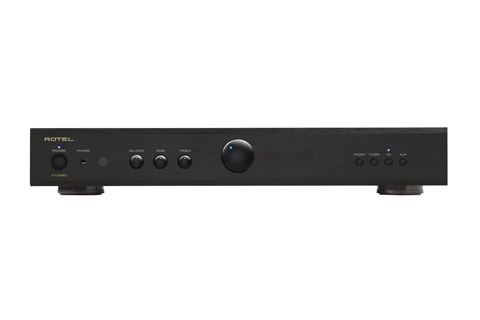 Rotel A10 MKII stereo amplifier, alu black | alu black