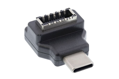 USB-C til USB-E 20pin 3.2 Gen2 adapter