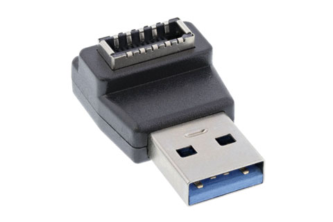 USB-A til USB-E 20pin 3.2 Gen2 adapter
