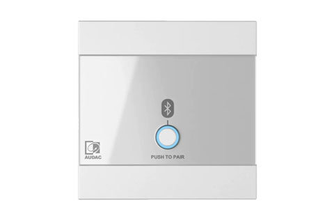 Audac WP220/W Universal vægpanel white front