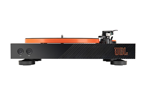 JBL Spinner BT turntable, black/orange