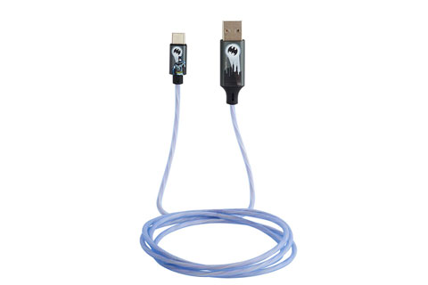 USB-C til USB-A Light up kabel  Batman