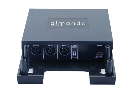 Almando Powerlink Switch stereo III, sort