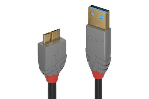Anthra line USB-A til Micro-B, USB 3.0