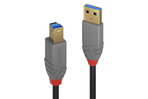 Anthra line USB-A til USB-B, USB 3.0