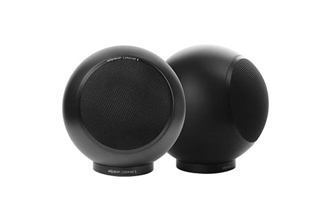 Elipson Planet L speakers, black | Matte Black,  1 pair