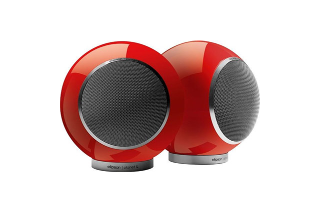 Elipson Planet L speakers, red | Red,  1 pair