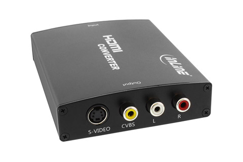 HDMI to composite and S-video converter