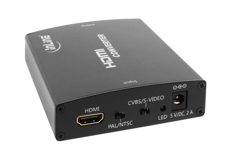 HDMI to composite and S-video converter