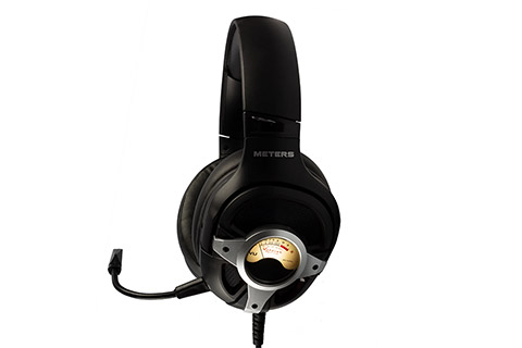 Meters Level Up gaming headset, black/silver
