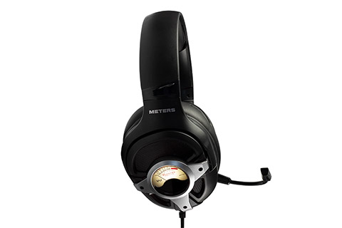 Meters Level Up gaming headset, black/silver