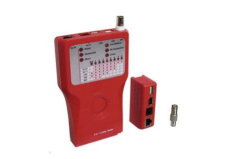 MicroConnect Nätverkstestare för RJ11, RJ12, RJ45, BNC, USB, IEEE1394