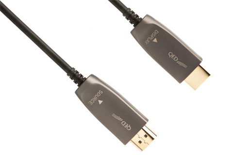 QED Performance AOC hybrid LSZH HDMI 2.1 kabel (8K@60 Hz) | 30 meter