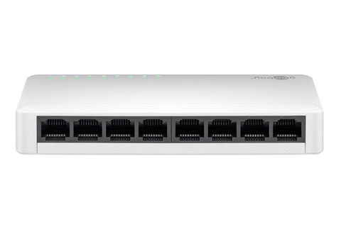 Netværks Gigabit Switch, 8 Port, 10/100/1000 Mbps