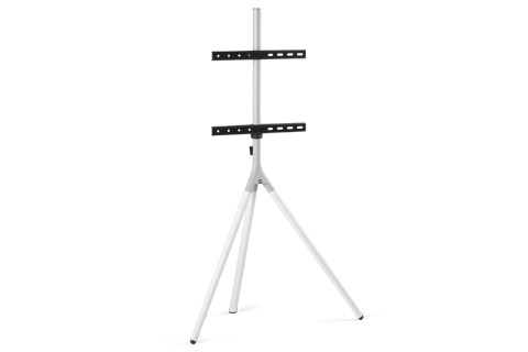 One For All WM 7462 Tripod TV-gulvstand metal, cool hvid