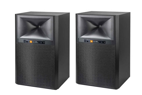 JBL 4329P active bookshelf speakers, black,  1 pair