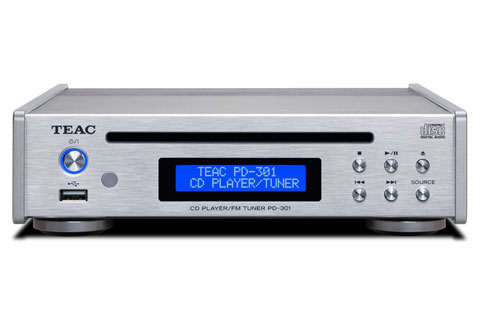 Teac PD-301DAB-X CD-spelare med (USB och FM) | Silver
