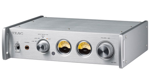 Teac AX-505 stereo Amplifier silver