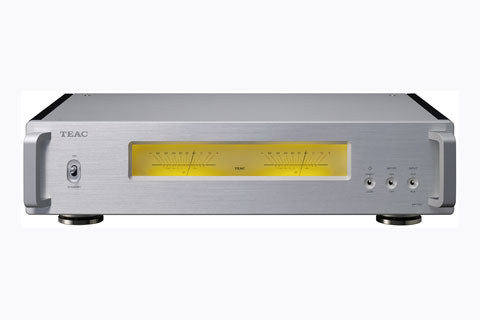 Teac AP-701 stereo effektforstærker sølv front