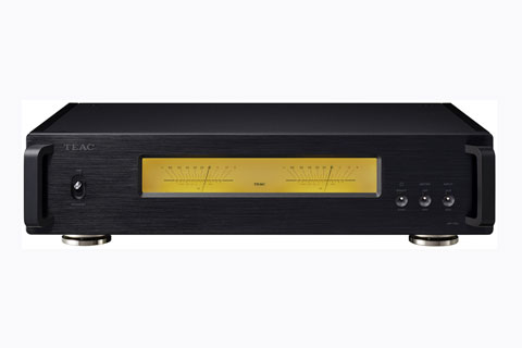 Teac AP-701 stereo effektforstærker sort front