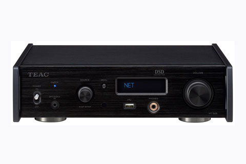 Teac NT-505-X Network DAC pre-amp front sort