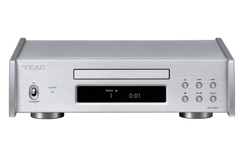 Teac PD-505T CD afspiller sølv bagside