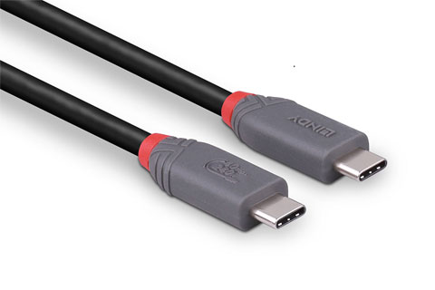 Lindy Anthra Line USB4-kabel, 40 Gbps (240W) | 1,5 meter