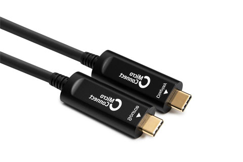MicroConnect Premium USB-C aktiv optisk videokabel | SuperSpeed+ | 15 meter