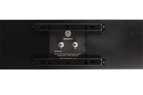 System Audio Signature 10 Højttaler sort bagside