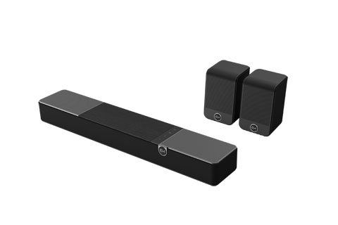 Klipsch Flexus Core 100 soundbar med SURR 100 højttalere