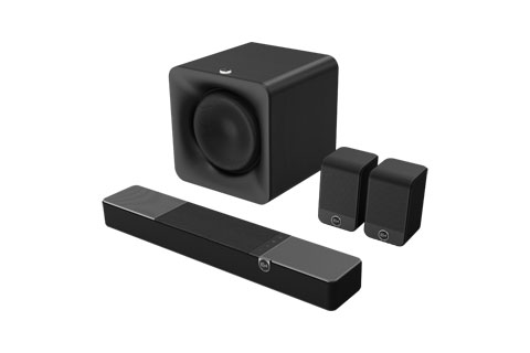 Klipsch Flexus Xcore 100 soundbar, XSUB and XSURR speaker