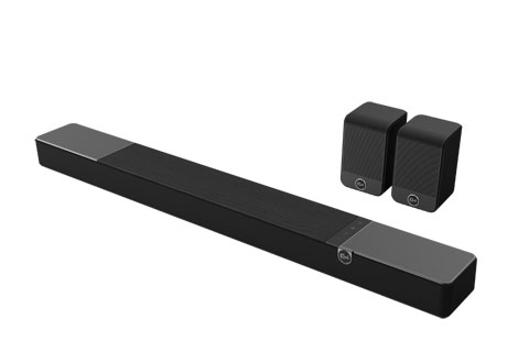 Klipsch Flexus Core 200 soundbar med SURR 100 højttalere