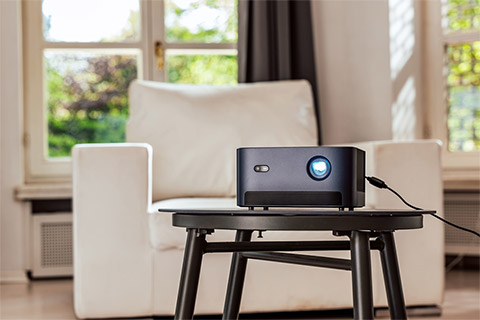 Neo 2K Smart projector lifestyle