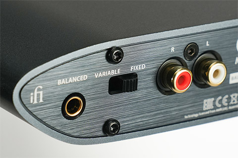 iFi Audio ZEN DAC 3 balanceret USB DAC bagside