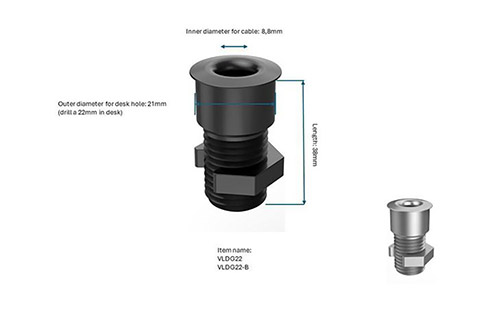 Vivolink Cable grommet - Lifestyle