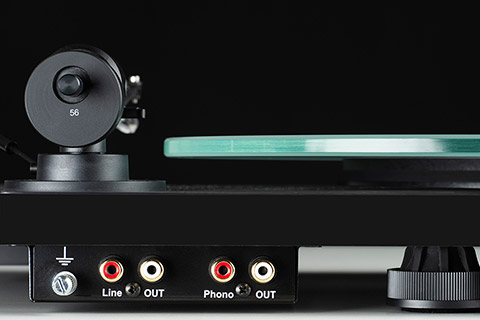 Pro-Ject T1 turntable, black high gloss