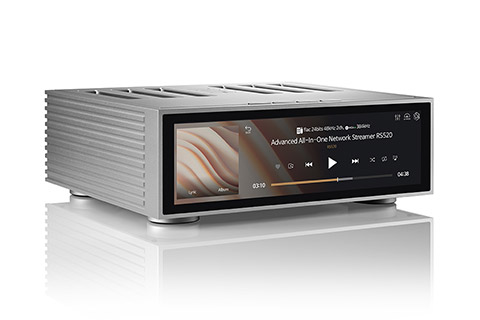 HiFi Rose RS520 streaming amplifier, silver