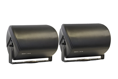 Elipson Rien 8 Outdoor Speaker set 100 Volt - Black