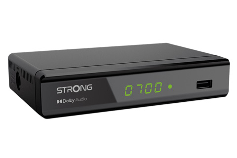 Strong SRT8119 DVB-T/T2 tv boks, front