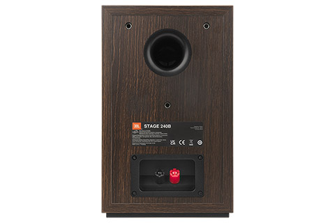 JBL 240B Stage 2 Reol højttaler - bagside Sort / Espresso