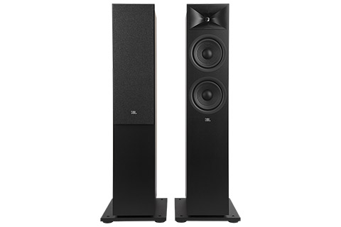 JBL 260F Stage 2 gulvhøjttaler - Front Sort/Espresso