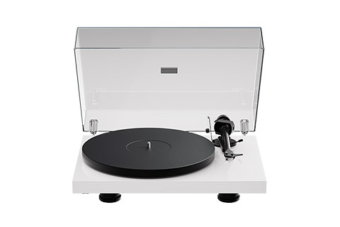 Pro-Ject Debut EVO 2  recordplayer (Pick it MM EVO) hvid højglans