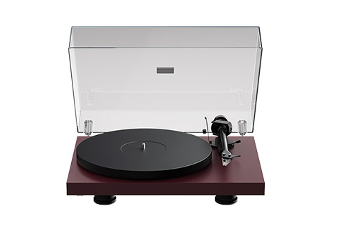 Pro-Ject Debut EVO 2  recordplayer (Pick it EVO) satin wine red