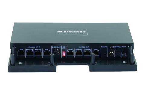 Almando MultiPlay Surround Switch III, black