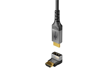 HDMI vinkel adapter lodret 90° - Lifestyle