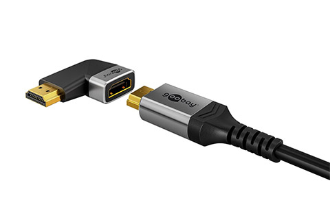 HDMI vinkel adapter vandret 270° (8K 60Hz)