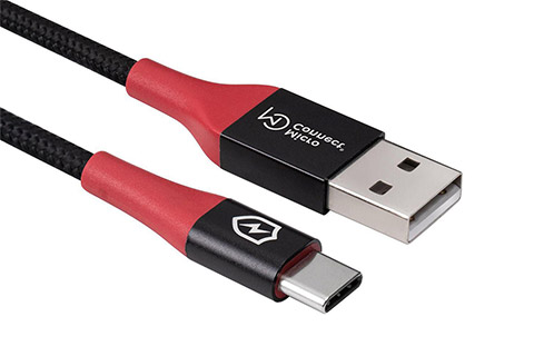 MicroConnect USB-A till USB-C Säker laddning (Data Blocker 12W) | 1,5 meter