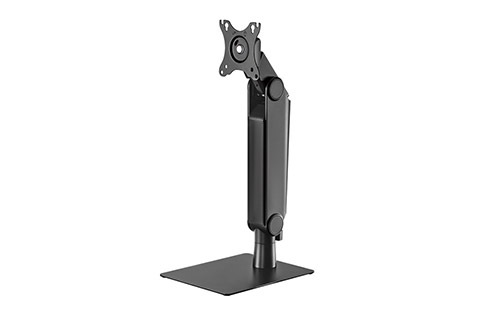 Monitor single table stand - Front